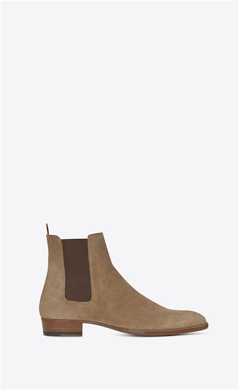 chelsea boots ysl|saint laurent leather chelsea boots.